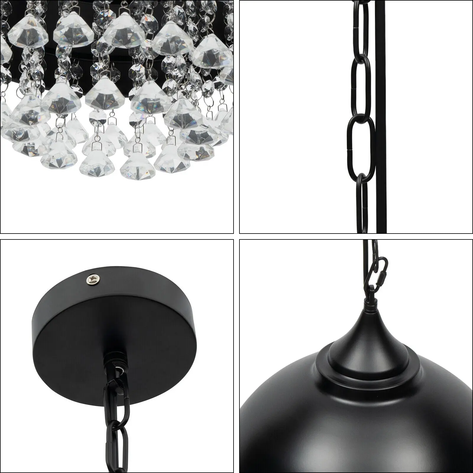 Crystal Dome Kitchen Pendant Light - Image 7