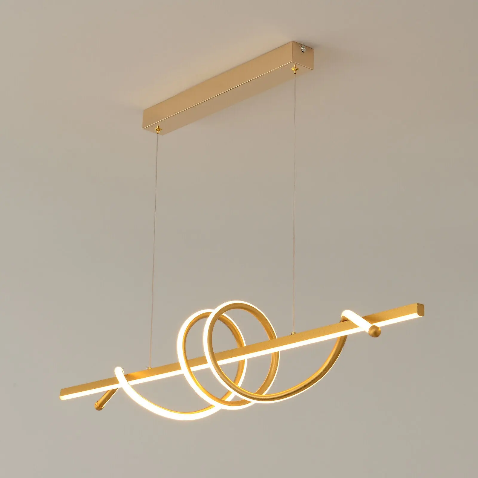 Curve Wave Modern Dining Room Chandelier - Image 6