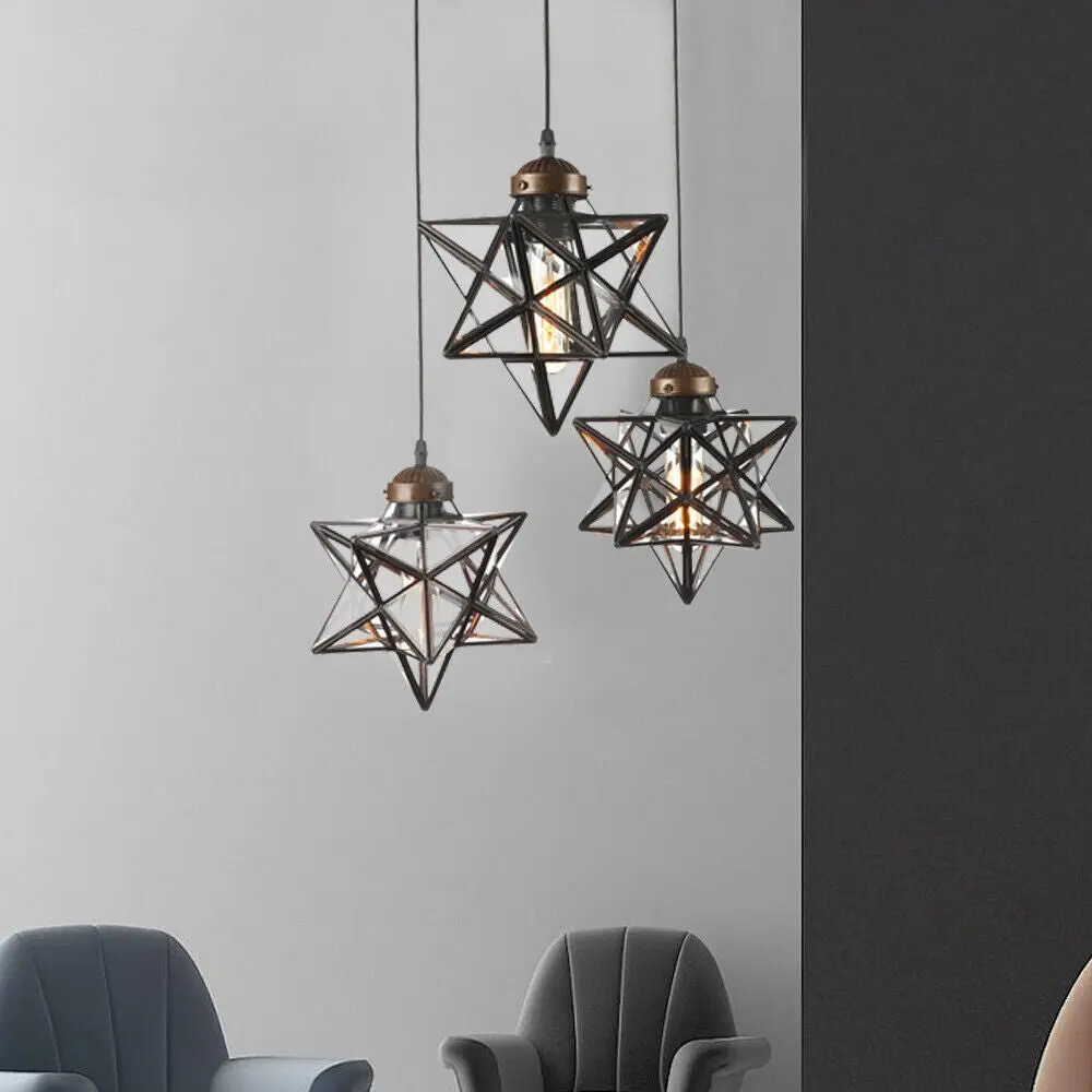 Glass Star Kitchen Pendant Light - Image 5
