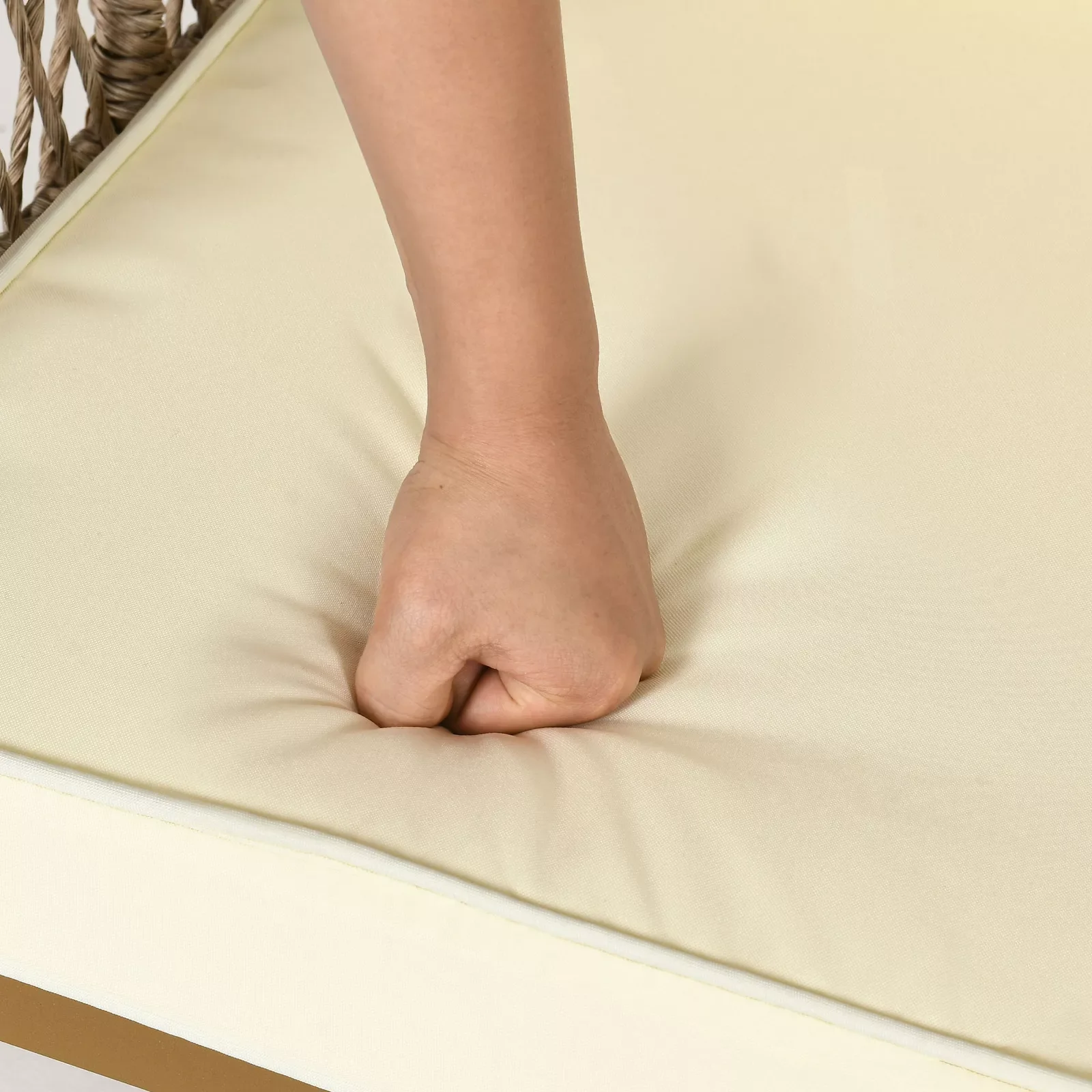 Holt Outdoor Patio L Shape Sectional Couch Set - Image 4