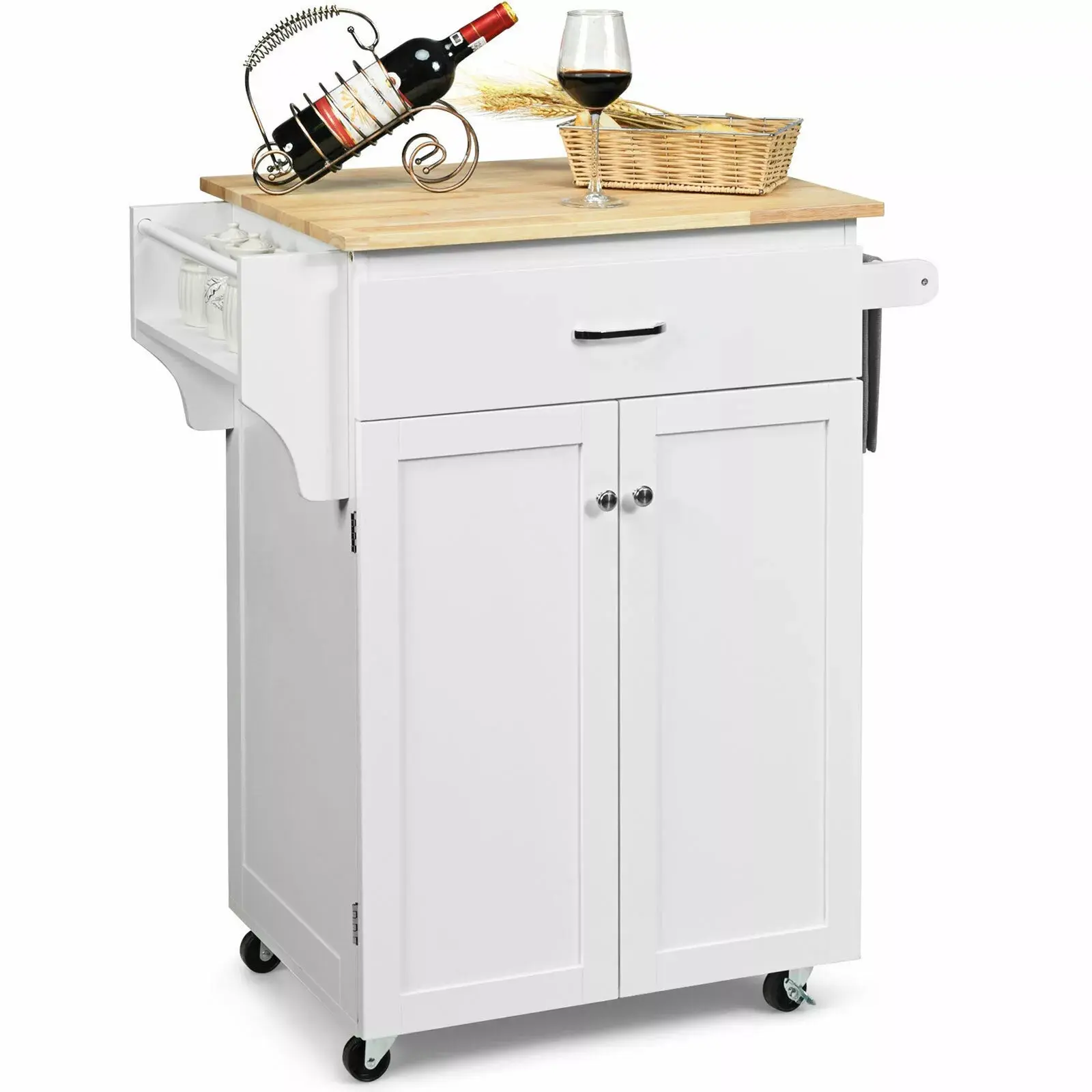 Hurst Small Rolling Kitchen Island - Image 3