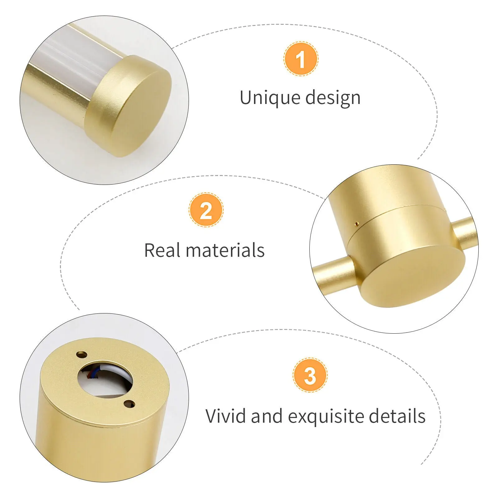 Long Tube Modern Wall Scone Light - Image 5