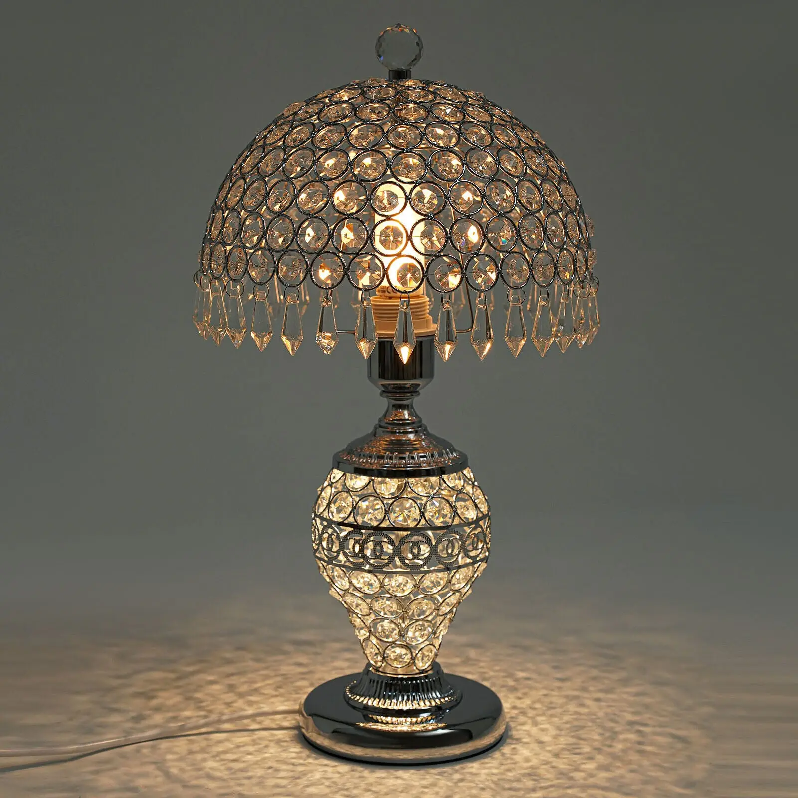 Luxury Crystal Bedside Table Lamp - Image 3