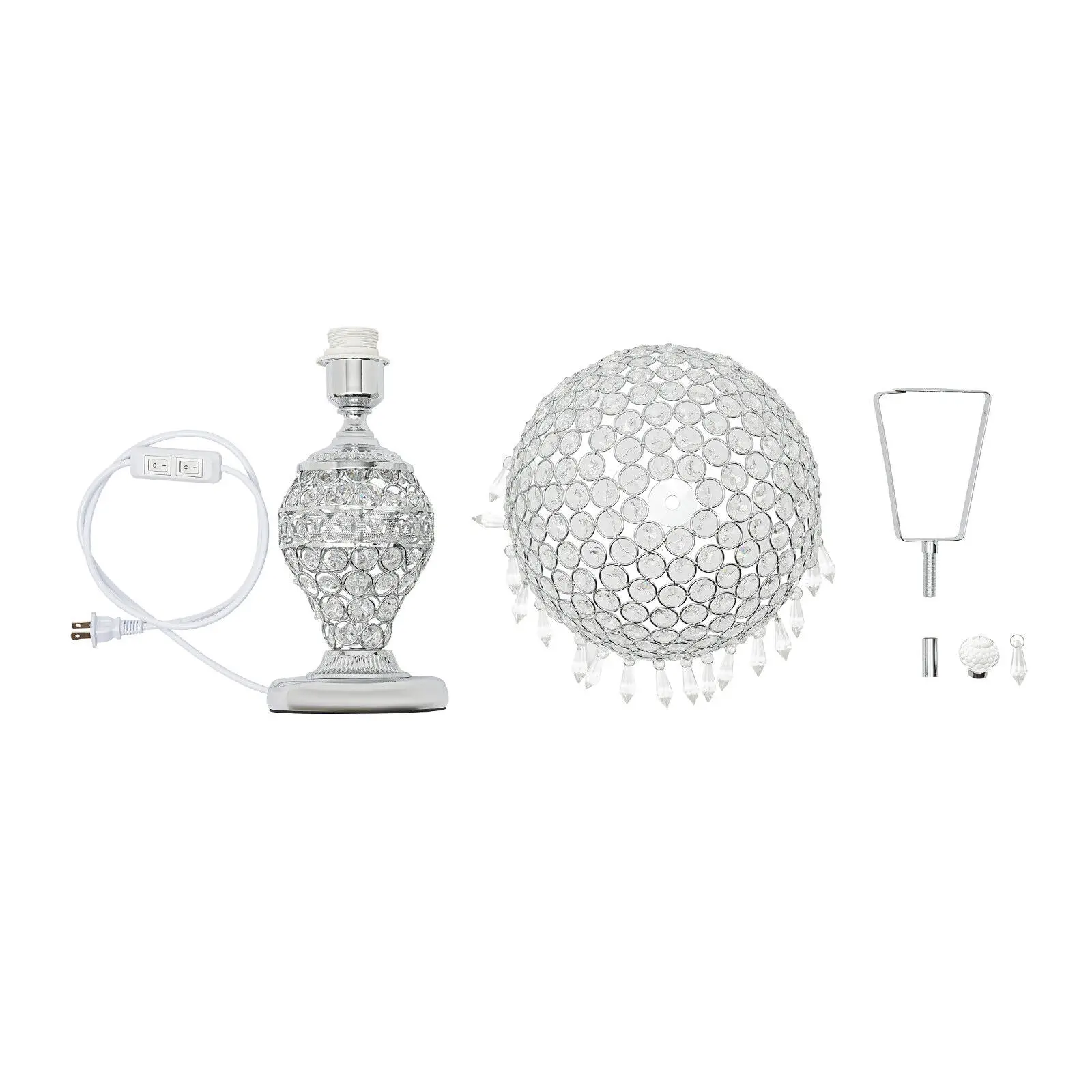 Luxury Crystal Bedside Table Lamp - Image 6