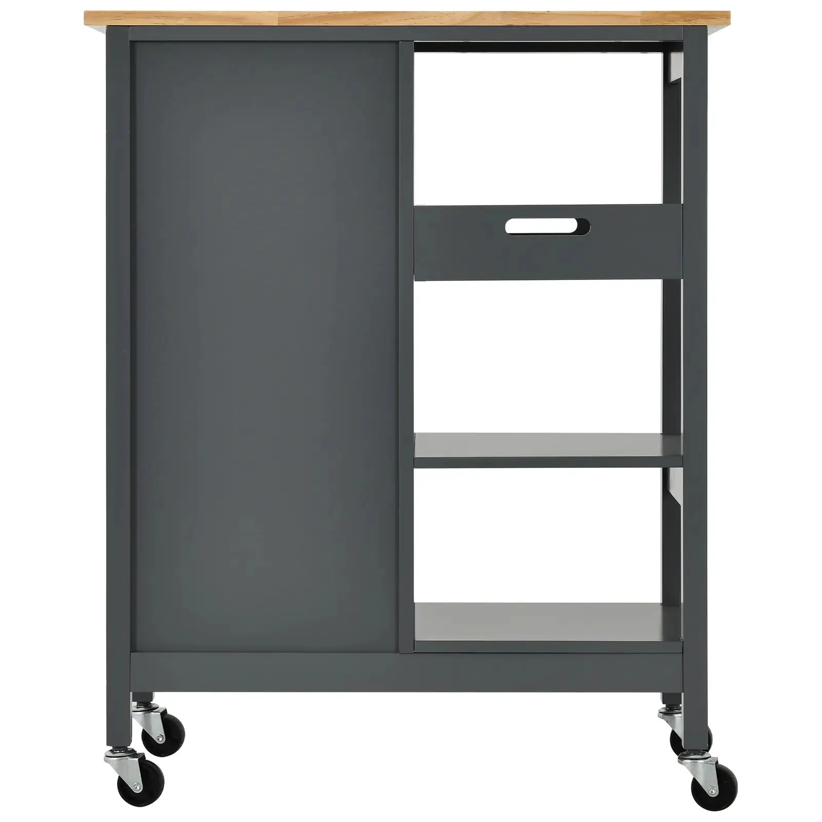 Mae Small Rolling Kitchen Island - Image 5