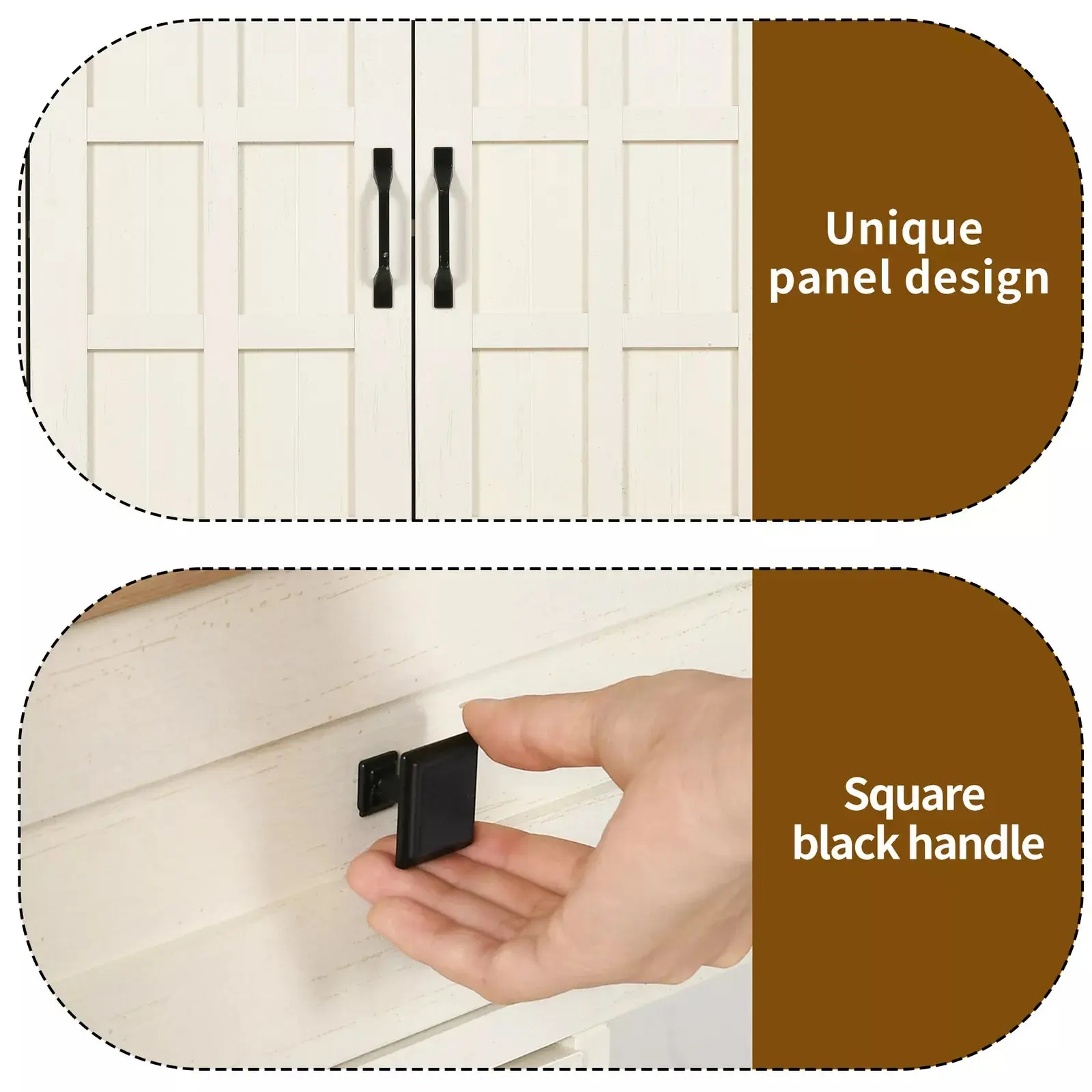 Max Rolling Drop Leaf Kitchen Island Cart - Image 9