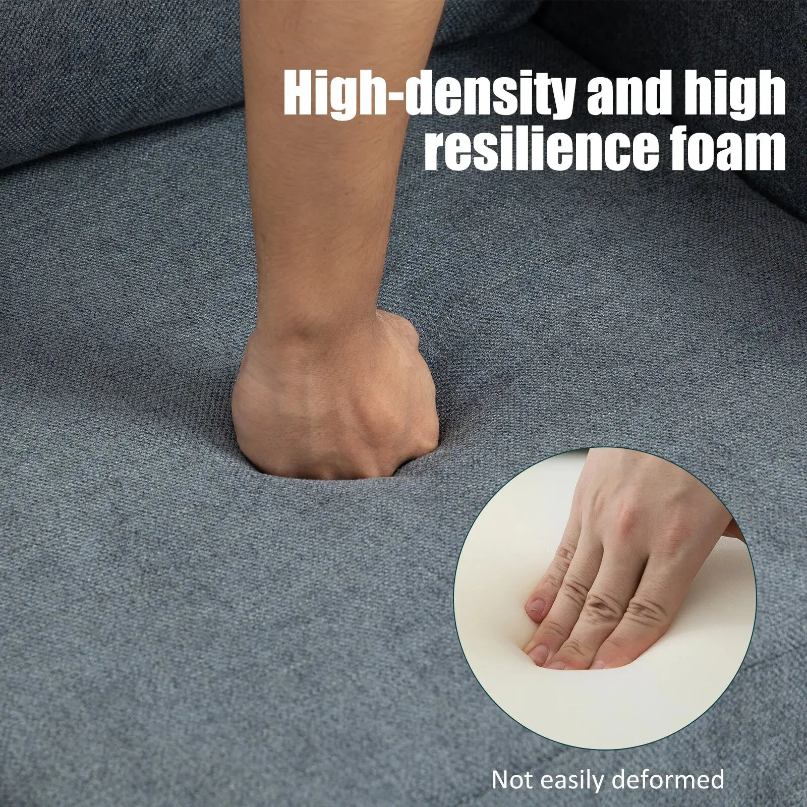 Mid-Century Loveseat Couch - Image 7