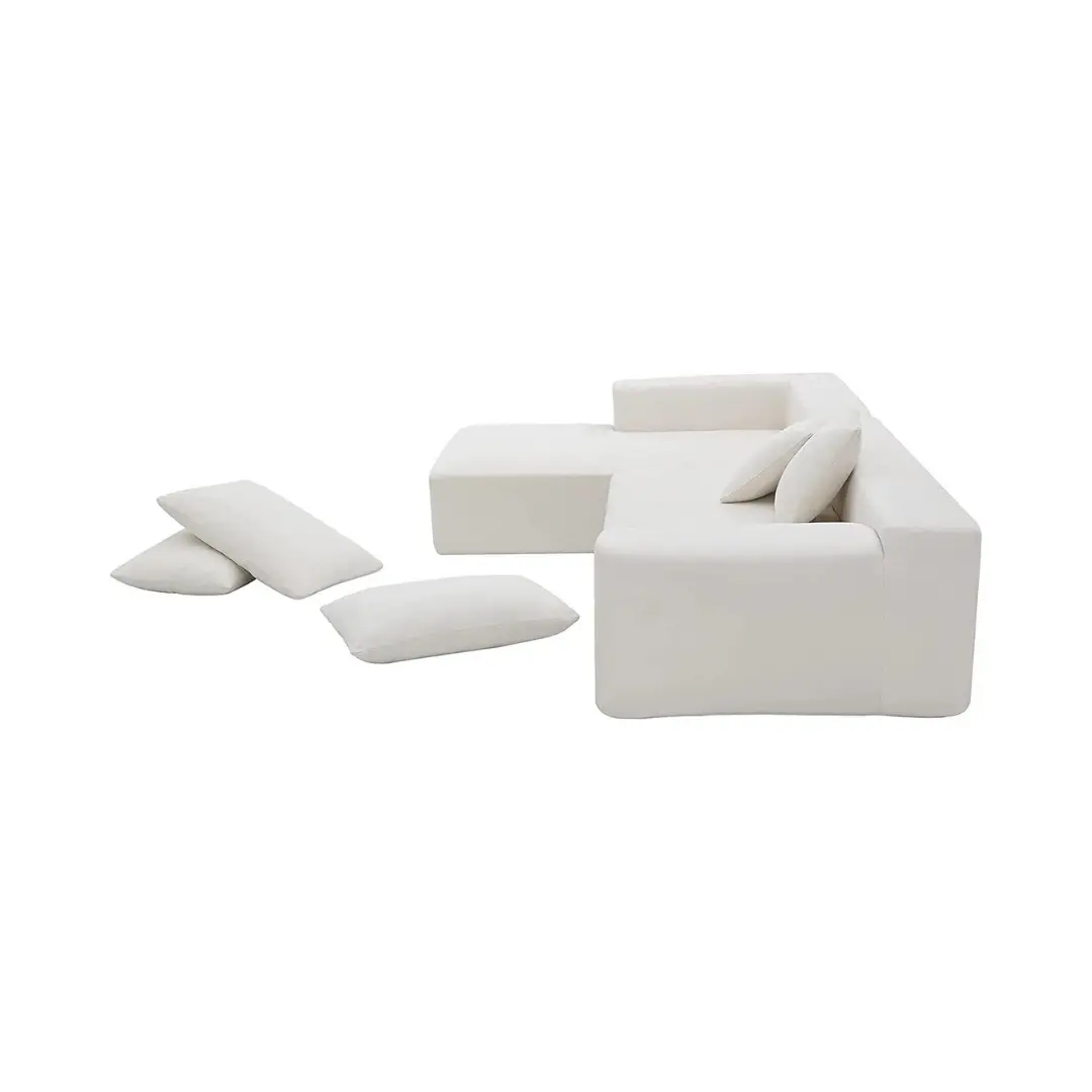 Modern Modular L Shaped Sectional Couch - Image 3