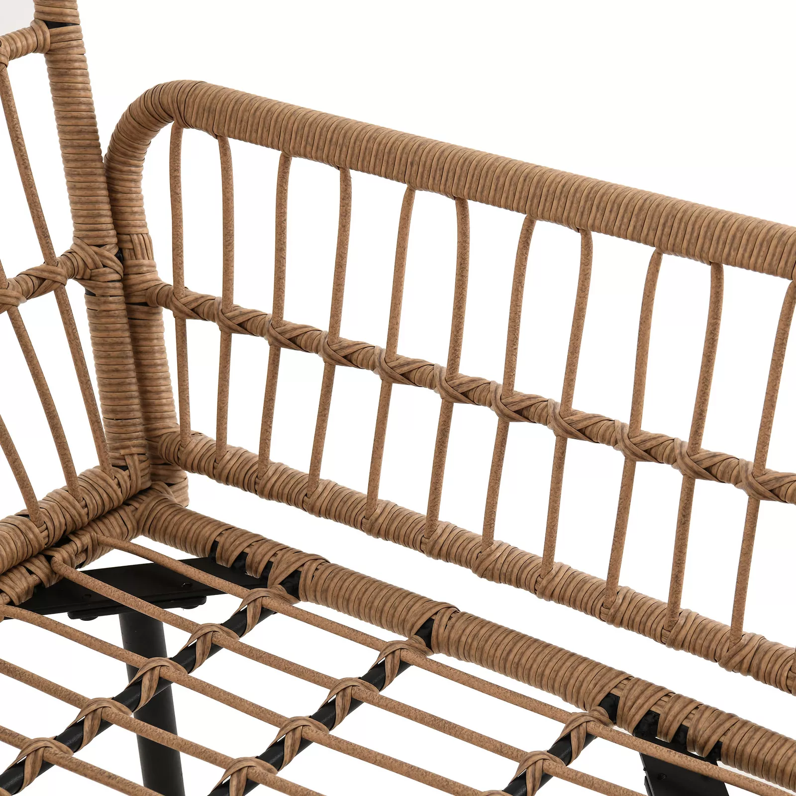 Morse Outdoor Patio L Shape Sectional Couch Set - Image 3