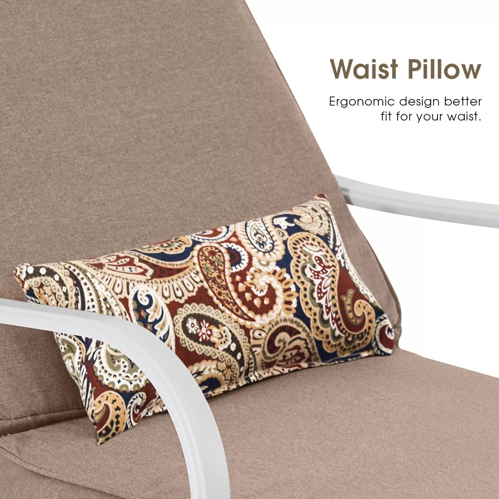 Outdoor Cushioned Pool Chaise Lounger - Image 6