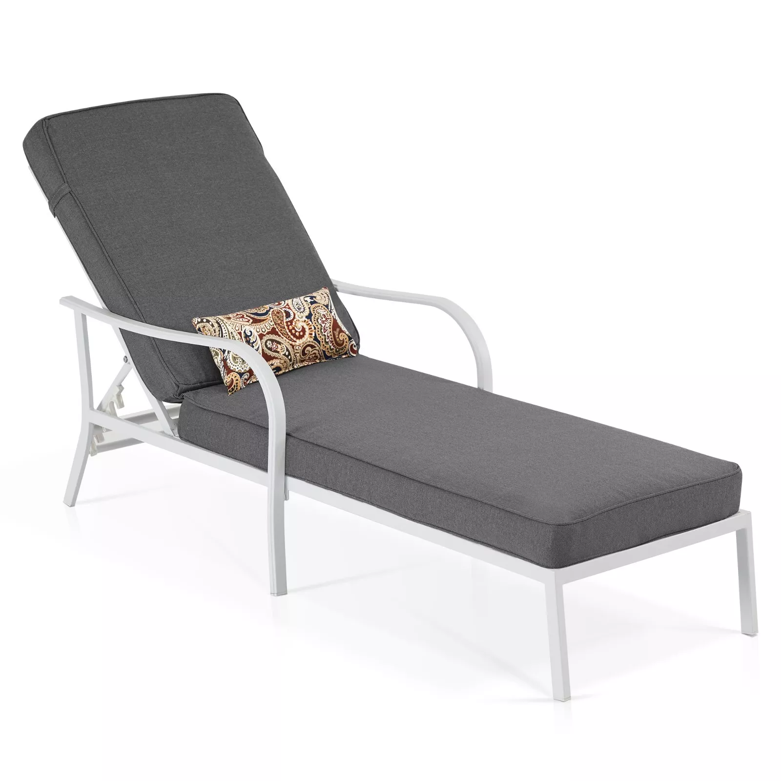 Outdoor Cushioned Pool Chaise Lounger - Image 8