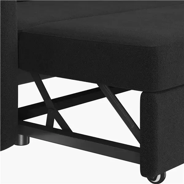 Pull Out Convertible L Shaped Sectional Couch - Image 9