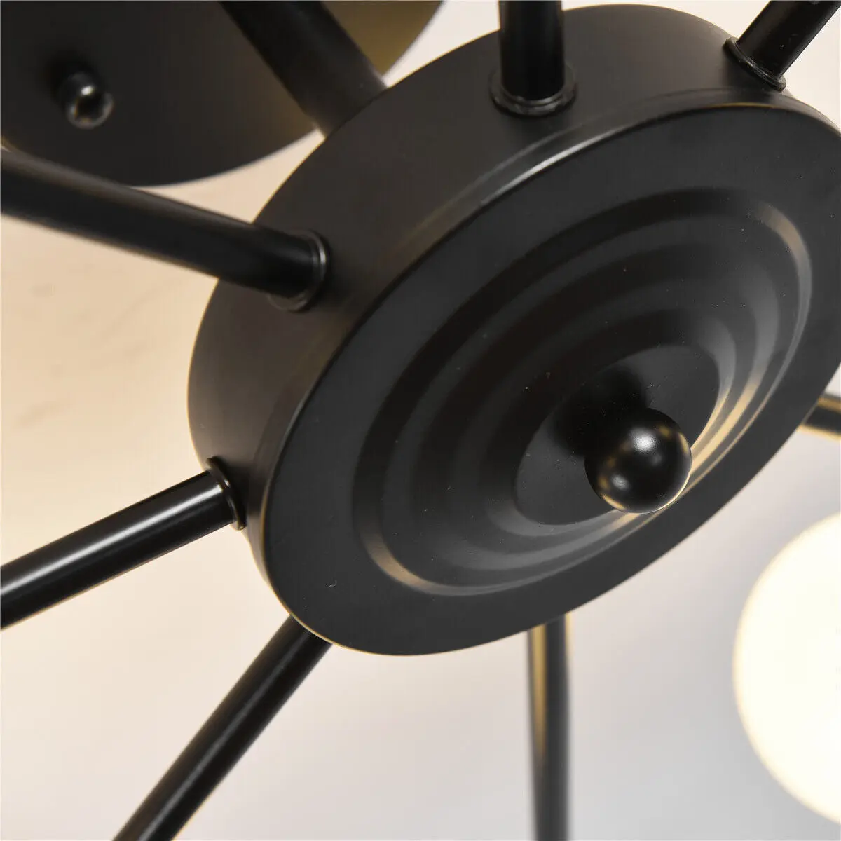 Spiral Sputnik Dining Room Chandelier - Image 5