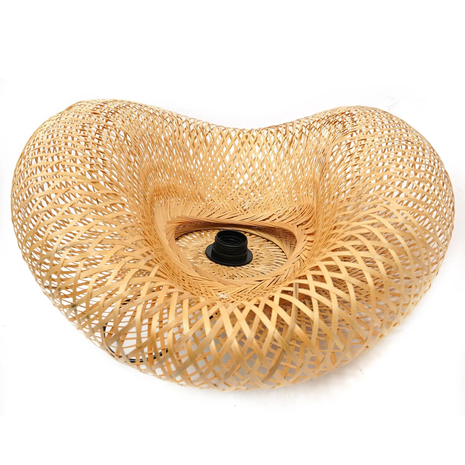 Wicker Bamboo Kitchen Pendant Light - Image 5